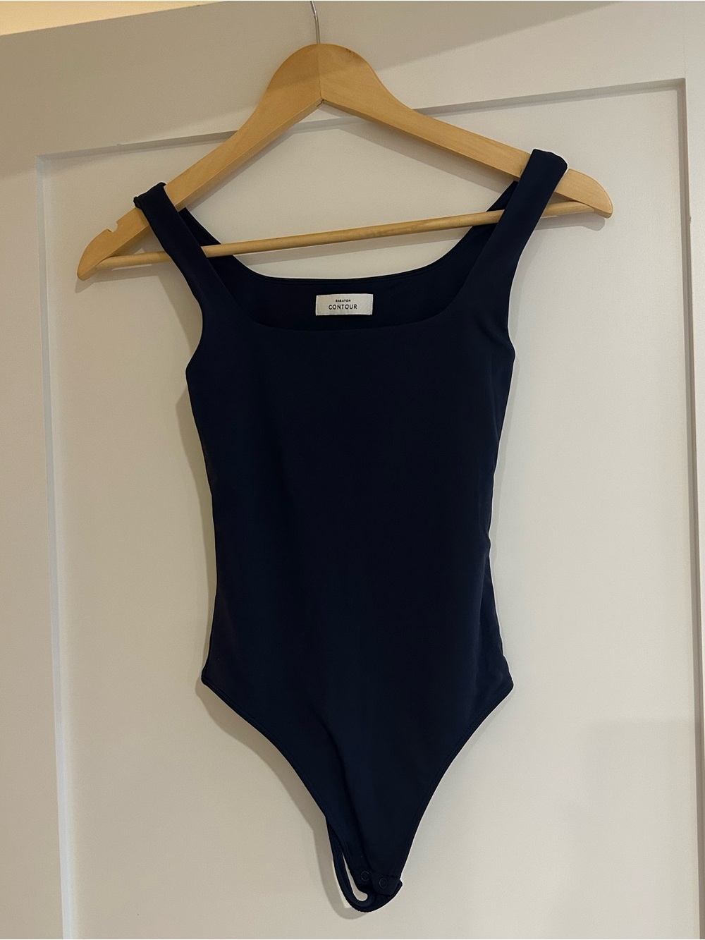 Aritzia Babaton Contour Bodysuit - Navy Blue